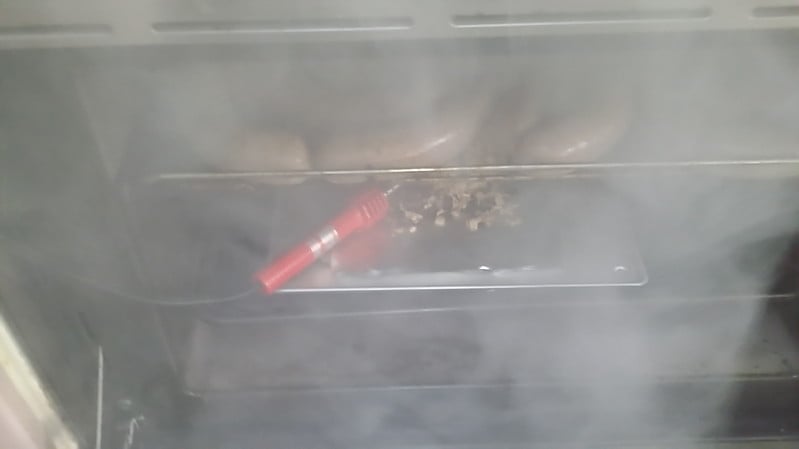 対流が無いので失敗